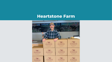 Heartstone Farm Ships 100% Grass-Fed Beef in 100% Recycled Custom Shipping Boxes