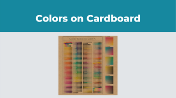 A Guide To Colors On Cardboard